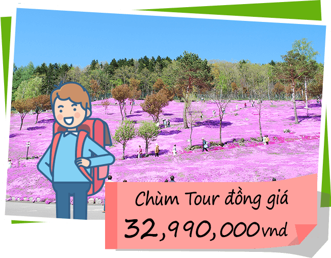 Chùm tour 32,990,000vnd